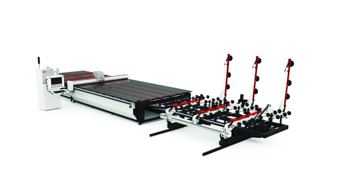 Glas.C Glass Cutting Table with Loading System HHH Equipment